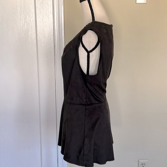 Torrid Faux Suede Studded Top - Picture 4 of 8